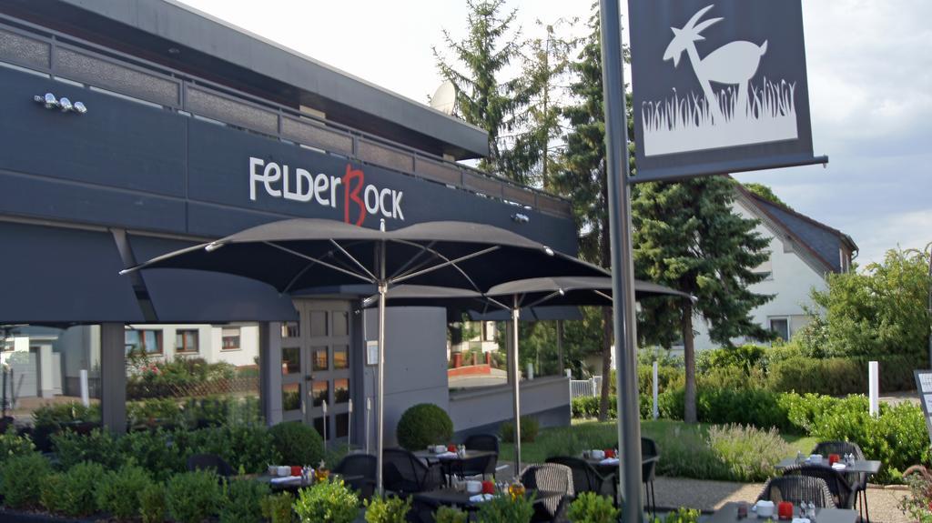Hotel Restaurant Felderbock Nussloch Bagian luar foto